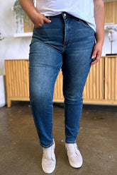 Judy Blue Full Size Tummy Control High Waist Slim Fit Jeans - Enhance Your Silhouette